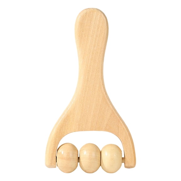 Portable Wooden Massager Roller for Leg Arm and Foot Relaxation