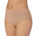 thumbnail image 6 of Carole Hochman Women's Multicolor 5-Pack Full Coverage Seamless Soft Brief Panties-Pink / S, 6 of 7