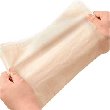 Unbleached Organic Cotton Reusable Cheesecloth, Easy to Clean and Reusable Ultra Fine Mesh Kitchen Supplies for Multi-function Cooking, Straining, Baking, Juicing, Cheese Making,