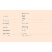 Autel MaxiFlash VCI Vehicle Communication Interface J2534 PassThru ECU Programming Device Bluetooth Connection Internet Update Support CAN FD, 4 CAN Channels, DoIP, D-PDU Works with PC or Autel MS909