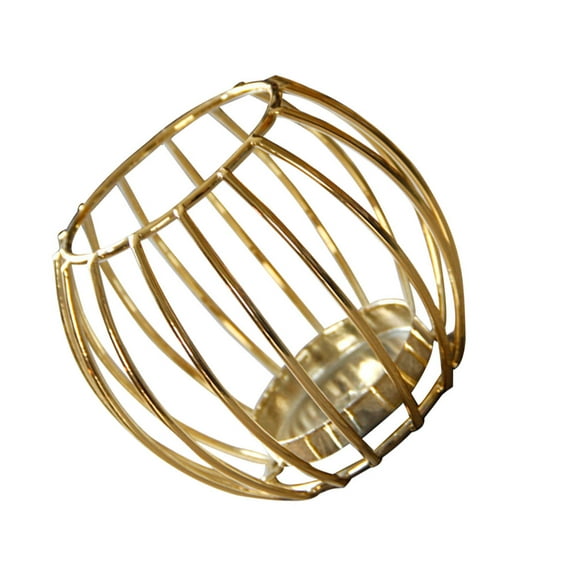 OUNONA Elegant Middle Eastern Style Arab Tabletop Candle Holder for Home Decor and Desktop Decoration