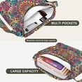 thumbnail image 4 of Sac de Courses en Toile Réutilisable avec Design Mandala et Art Folklorique – Motif Tribal Boho pour Consommateurs Éco-Responsables, 4 of 5