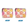 thumbnail image 7 of FORMRS 13-13.3 inch Laptop Sleeve Case Soft Carrying Quilted Computer Bag Cover, Orange Grapefruit Slices, 7 of 7
