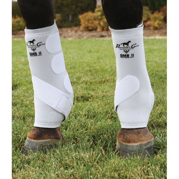 Professional's Choice SMBII Sports Medicine Boots - Neoprene Horse Boots with UltraShock Lining & 360-Degree Protection Pacific Blue / Medium