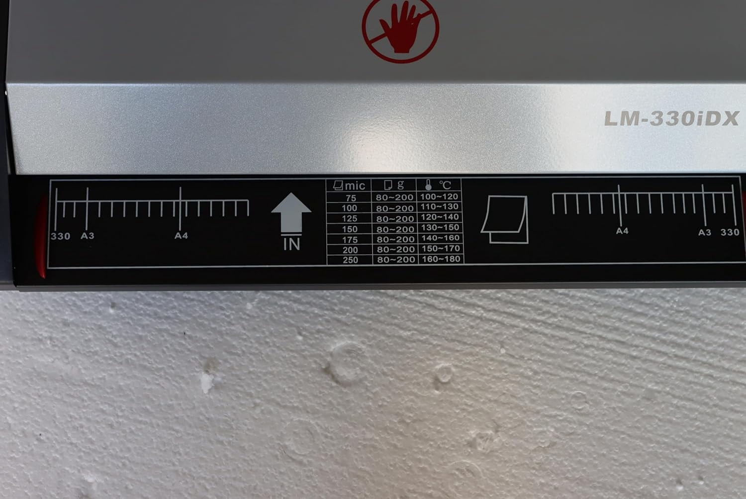 A3 Laminator Hot Cold Laminating Machine 13" Desktop Thermal Laminator 4 Roll Pouch Film Laminating Machine