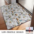 thumbnail image 3 of Cartoon Construction Vehicles Buildings Door Rugs,Washable Non Slip Door Mats Indoor,Decorative Door Mats,Entry Mat Indoor for Entrance,Bedroom,Kitchen,Bathroom,20"x32", 3 of 6