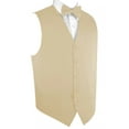champagne tuxedo vest and tie