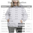 thumbnail image 2 of Ladies’ Oversized Hooded Sweatshirt Plus Size Casual Pullover with Pocket Cozy Long Sleeve Solid Color Hoodie for Fall Winter Daily Wear Light Purple, 2 of 5