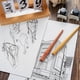 thumbnail image 5 of Dip Pen Nibs Holders,Wood Drawing Pen Holder with Stainless Steel Nib, 5 of 5