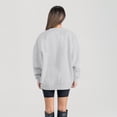 thumbnail image 2 of Women's Gameday Couture Ash North Dakota Oversized Pennant Pride Premium Fleece Sweatshirt, 2 of 3