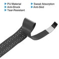 thumbnail image 4 of Uxcell 43.3" Non-Slip Tennis Racket Overgrip Tape Wraps with Hole Black 9 Pack, 4 of 6