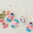 thumbnail image 4 of TELOLY 5Pairs Toddler Socks,Multi-Color Options Toddler Socks 4T-5T,Lightweight and Breathable Kids Socks,Style3,M, 4 of 4