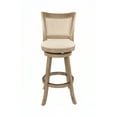 thumbnail image 3 of Boraam Melrose Bar Stool in Driftwood Wire-Brush and Ivory, 3 of 6