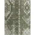 thumbnail image 2 of Unique Loom Outdoor Bohemian Collection Area Rug - Anthro (9' x 12' Rectangle Green/Ivory), 2 of 6