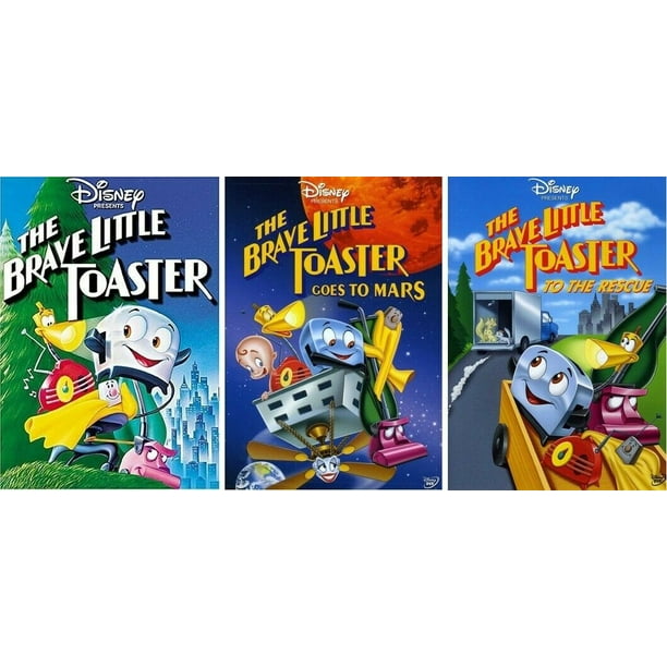 The Brave Little Toaster 1 2 3 Trilogy 3 Dvd Set New Walmart Com Walmart Com
