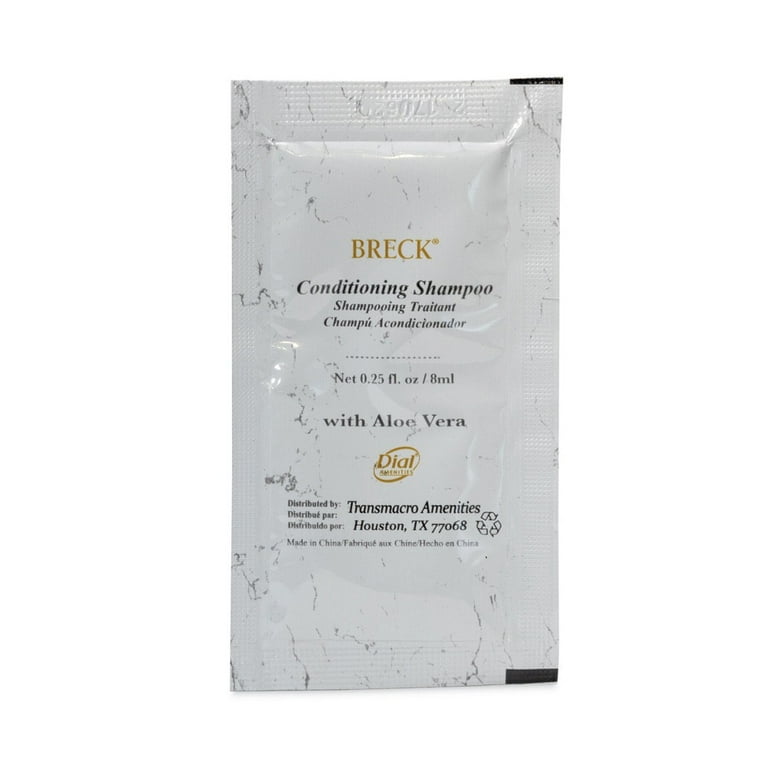 Shampoo/Conditioner, Clean Scent, 0.25 oz Packet, 500/Carton Shampoo/Conditioner, Clean Scent, 0.25 oz Packet, 500/Carton