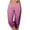 Hot Pink, variant on Scyoekwg Lightweight Capris for Women Mid Waist Lightweight Capris Joggers Workout Athletic Yoga Pants Summer Casual Comfy Loose Gradient Color Trendy Ladies Capris Pants (Black,M)