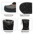 thumbnail image 3 of Burudani Men's Waterproof Hiking Winter Snow Boots Insulated Fur Liner Lightweight Outdoor Tall Boots, 3 of 5