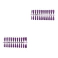 thumbnail image 2 of Seitruly Tabletas para mejorar las uñas Diseño de puntos elegantes Durabilidad Textura esmerilada Puntas de manicura para uñas postizas usables JM-13Púrpura 2piezas Seitruly CBP456188, 2 of 5