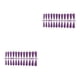 thumbnail image 2 of Minnieouse Tabletas para mejorar las uñas Diseño de puntos elegantes Durabilidad Textura esmerilada Puntas de manicura para uñas postizas usables JM-13Púrpura 2piezas Minnieouse CBP456188, 2 of 5