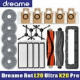 thumbnail image 2 of Dreame Bot L20 Ultra / X20 Pro Accessories Main Side Brush Hepa Filter Mop Dust Bag Robot Vacuum Cleaner Replacement Parts, 2 of 5