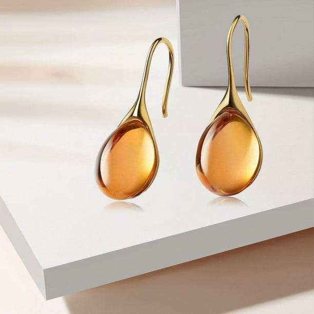 Pendientes colgantes de diseño simple Hugo para Mujeres y Niñas boda joyería clásica