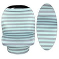thumbnail image 3 of Breastfeeding care cover super soft cotton multi-purpose baby car seat cover canopy shopping cart cover scarf light blanket stroller cover, 3 of 5
