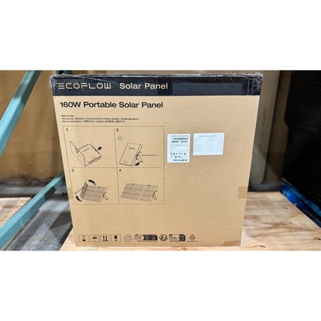 EcoFlow 160W Portable Solar Panel for Power Station IP68 Certified