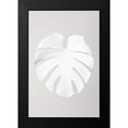 thumbnail image 1 of Artographie Studio 11x14 Black Modern Framed Museum Art Print Titled - Monstera White 03, 1 of 4