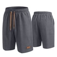 thumbnail image 4 of EOYWHK Mens Basketball Shorts Quick Dry Elastic Waist Mens Active Shorts Soft Lightweight Breathable for Workout Training Outdoor Sports Dark Gray, Size M, 4 of 8