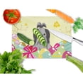 thumbnail image 2 of Carolines Treasures BB6089LCB Easter Eggs Shih Tzu Black Silver Glass Cutting Board Large, 12H x 16W, multicolor, 2 of 2