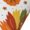 2 Black-1, variant on Thanksgiving With Turkey Pattern Adult Middle Tube Socks Breathable Sock Non-Pilling,Contrasting Color Design
