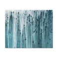 thumbnail image 3 of Blue Rain Abstract Acrylic Painting Canvas Wall Art for Home Decor Ready-to-Hang, 3 of 13