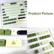 thumbnail image 4 of Bricolaje decorativo, PBT 124 teclas Cubierta de teclas para mecánico de juegos 68/72/98/104, exquisitos repuestos Accesorios profesionales Du Hugo Teclas de teclado, 4 of 9