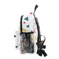 thumbnail image 4 of FORMRS School Backpack with Front Zippered Pocket 12" Student Travel Daypack, Retro Shapes, 4 of 6