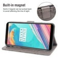 thumbnail image 2 of Case for Oneplus 5 Wallet Case Leather Premium PU Embossed Design Magnetic Closure Protective Cover with Card Slots for Oneplus 5, Black, 2 of 5