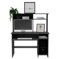 thumbnail image 4 of Weston Writing Computer Desk, Hutch, Four Shelves, CPU Storage, 4 of 5