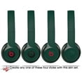 thumbnail image 4 of Skin Decal Wrap for Beats Solo 2 and Solo 3 Wireless Headphones Solids Collection Hunter Green (BEATS NOT INCLUDED) by WraptorSkinz, 4 of 4