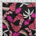thumbnail image 4 of oneOone Silk Tabby Fuschia Pink Fabric Tropical Sewing Fabric By The Yard Printed Diy Clothing Sewing Supplies 42 Inch Wide, 4 of 4