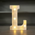 thumbnail image 4 of Light Up Letters, Led Letter Lights 26 Alphabet and 10 Number, Decorative Lighted Letter and Number, Battery Powered Led Marquee Letters for Party, Bar, Night Light, Home Decor, 4 of 6