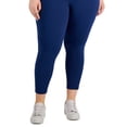 thumbnail image 3 of ID Ideology Women's Sweat Set Leggings Blue Size 1X, 3 of 3
