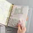 thumbnail image 6 of Briartw 20 Pcs/Set Storage Inserts with Two Pockets,Storage Book Page Protectors Pockets,Storage Book Binder Folder Accessory for Storing the Cutter Die, 6 of 6