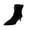 Black, variant on Women Pointed Toe Mid Calf Boots Buckle Strap Slip-On Elegant Slim High Heel Fashion Casual Dress Boots Black