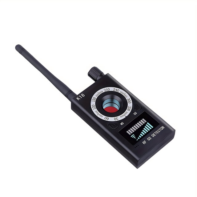 Estbridge K18 Hidden Camera Detector Spy Camera Finder Bug Detector Magnetic Field Detector Listening Device Detector Portable Privacy Protection Tool For Home Office Hotel And Tra