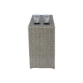 thumbnail image 4 of Living Source Intl 10-Piece Wicker / Rattan Sectional Set w/Cup Table in Gray, 4 of 13