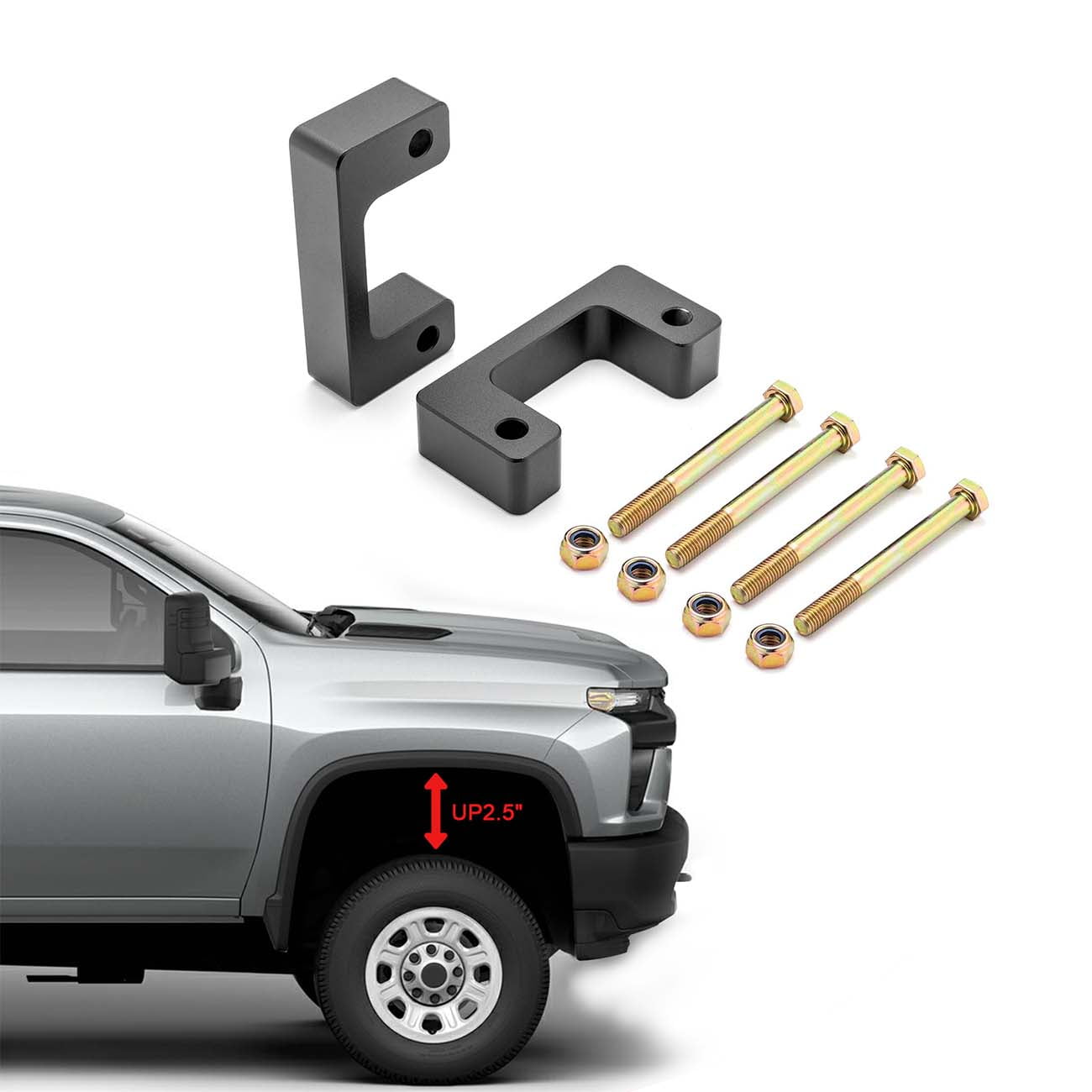 WEISEN 2.5 inch Front Leveling Lift Kit for 20072022 Chevy