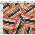 thumbnail image 2 of Soimoi Geometric Print, Velvet Fabric, Decor Sewing Fabric by The Yard 54 Inch Wide,Decorative Fabric for Upholstery and Home Accents, Yellow, 2 of 5