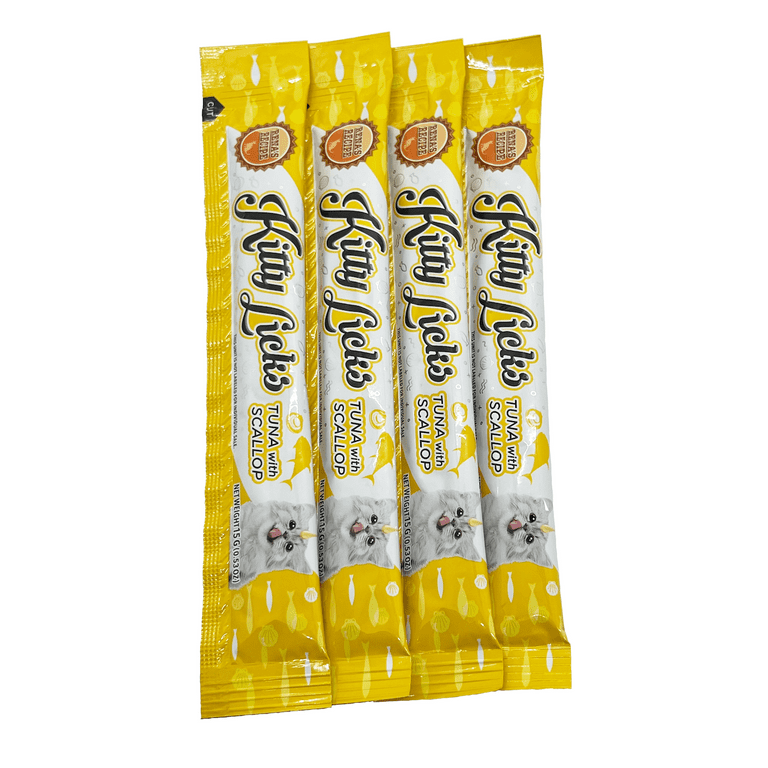 Rena's Recipe Kitty Licks Mix Pack - 28 Tubes of Puree Cat Treats