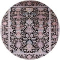 thumbnail image 1 of Ahgly Company Machine Washable Indoor Round Industrial Modern Taupe Brown Area Rugs, 8' Round, 1 of 7