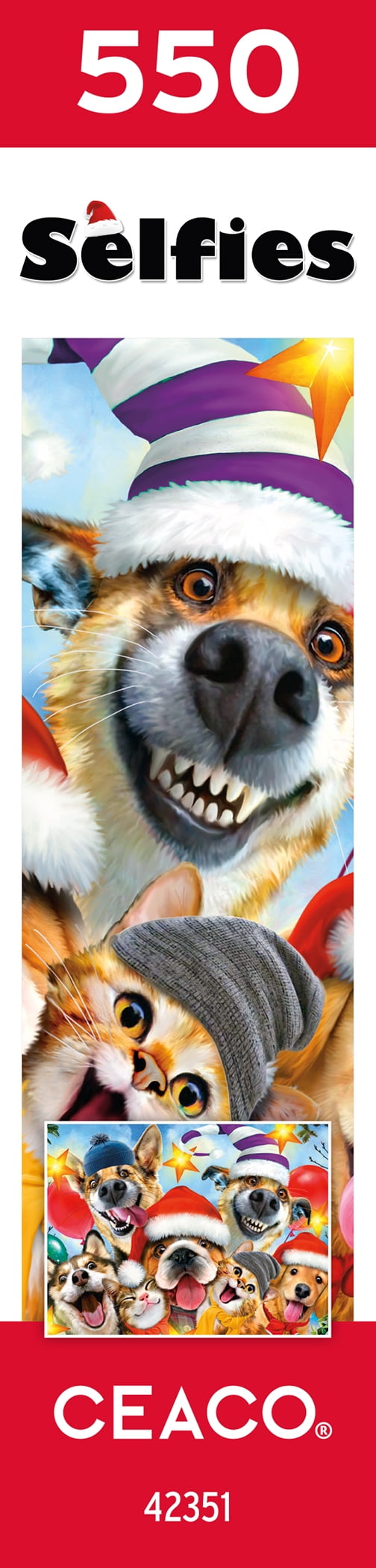Ceaco Cats and Dogs Disney 550 Piece Interlocking Jigsaw Puzzle